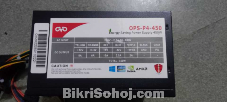 Ovo ops p4 450w power supply